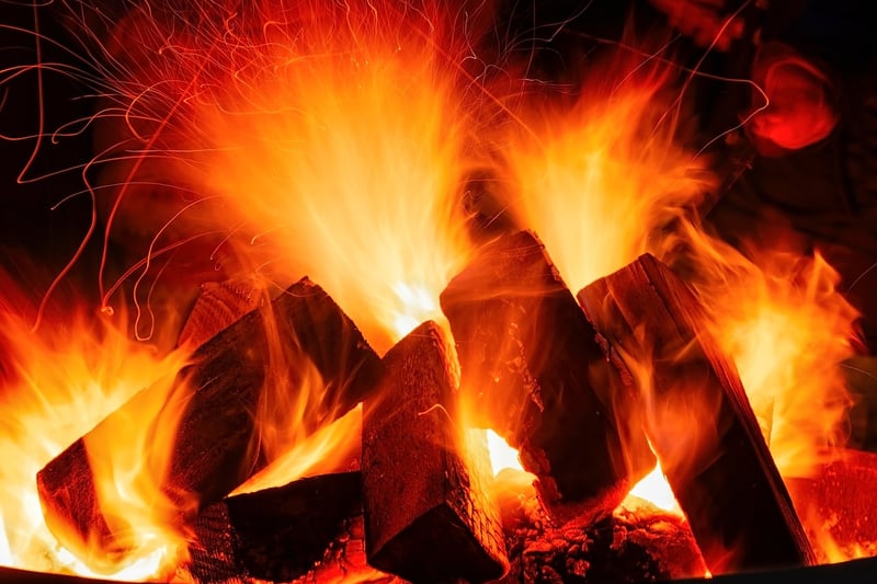 Outdoor Fire Pit Area